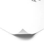 エレガントな水彩パール＆プロセッコ ブライダルシャワー ポスター (コーナー)