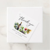 エレガントな水彩ワイナリー 感謝 フェイバータグ (インサイチュ)