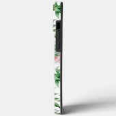 エレガントな水彩植物画フラワーハーネーム Case-Mate iPhoneケース (裏面 / 左)