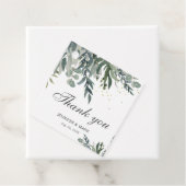 エレガントな水彩画のグリーン サンクス フェイバータグ (インサイチュ)