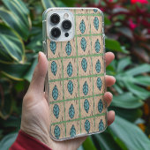 エレガントな水彩画の植物の葉のグリーン Case-Mate iPhoneケース
