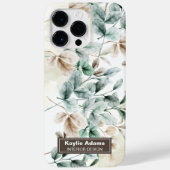 エレガントな水彩花柄のケースメイトiPhoneケース Case-Mate iPhoneケース (裏面)