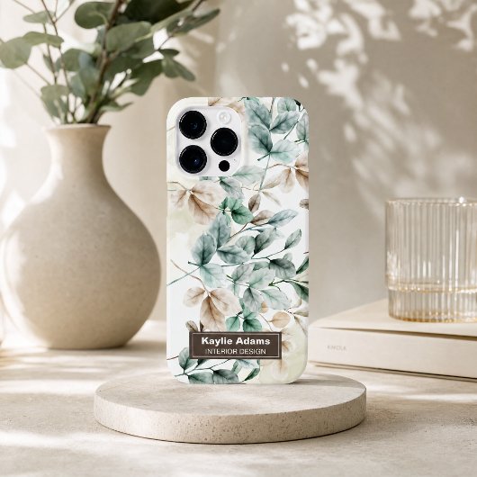 エレガントな水彩花柄のケースメイトiPhoneケース Case-Mate iPhoneケース