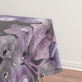 エレガントな水彩花柄の装飾的なパターン テーブルクロス