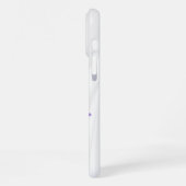 エレガントな水彩花柄バタフライフォンケース iPhoneケース (左側面)