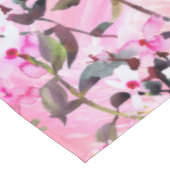 エレガントな水彩花模様の装飾パターン   テーブルクロス (アングル)