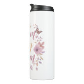 エレガントな水彩花 タンブラー (回転右)