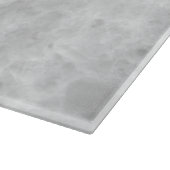 エレガントな水晶白い石造りパターン背景- カッティングボード (角)