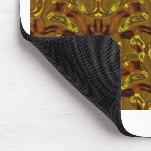 エレガントな水晶芸術: 文字かイメージを加える選択 マウスパッド (コーナー)