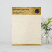 エレガントな法律事務所| レターヘッド (スタンド正面)