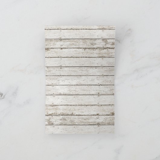 エレガントな海の貝殻のビーチ結婚式は感謝していしています サンキューカード (内部)