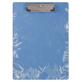 エレガントな海の青のトワール クリップボード