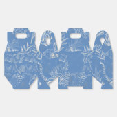 エレガントな海の青のトワール フェイバーボックス (見開き)