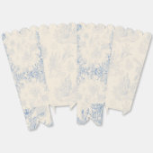 エレガントな海の青のトワール フェイバーボックス (見開き)