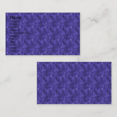 エレガントな液体の石板の名刺 名刺 (正面/裏面)