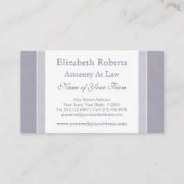 エレガントな淡いブルーおよび白人のシンプルなプロフェッショナル 名刺