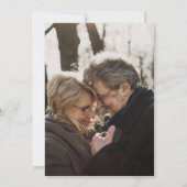 エレガントな渦巻きスクリプト 50周年結婚記念日 招待状 (裏面)