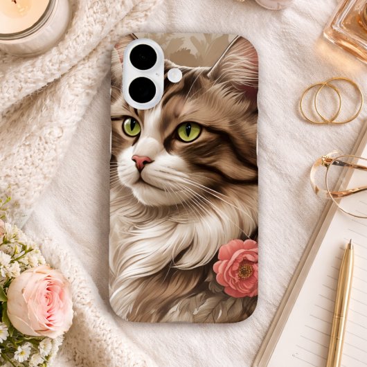 エレガントな猫 Case-Mate iPhoneケース