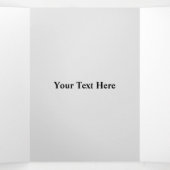 エレガントな現代のブラックゴールドのコンフェッティ ホリデーパーティー 三つ折り案内状 (内部中)