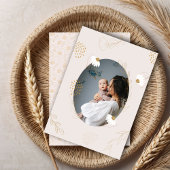 エレガントな現代の繊細な花の母の日カード カード