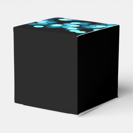 エレガントな甘い16誕生日ハリウッドグラムターコイズ フェイバーボックス (裏面サイド)