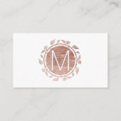 エレガントな白いバラの金ゴールドの花柄の座席表 プレイスカード (裏面)