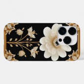 エレガントな白い花 Case-Mate iPhoneケース (裏面 (横))