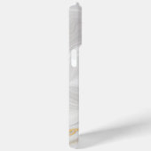 エレガントな白と金の大理石 Case-Mate iPhoneケース (裏面 / 右)