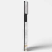 エレガントな白と金の大理石 Case-Mate iPhoneケース (裏面 / 右)