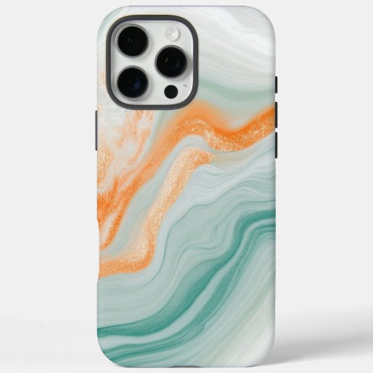 エレガントな白大理石の模様 Case-Mate iPhoneケース (裏面)