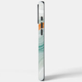 エレガントな白大理石の模様 Case-Mate iPhoneケース (裏面 / 左)