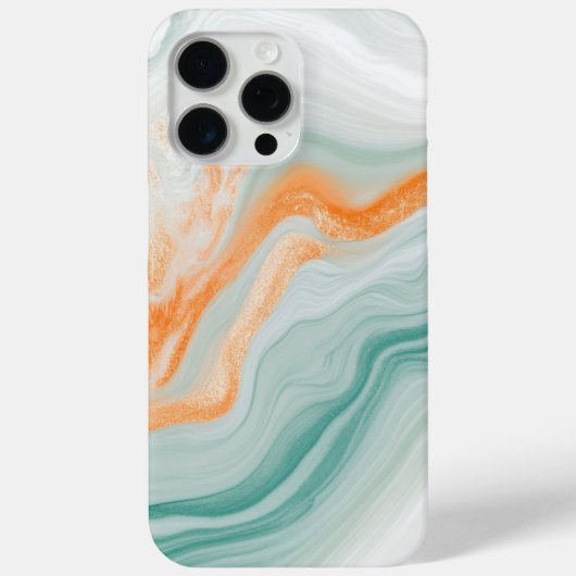 エレガントな白大理石模様 Case-Mate iPhoneケース (裏面)