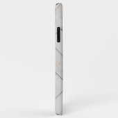 エレガントな白大理石 Case-Mate iPhoneケース (裏面/右)
