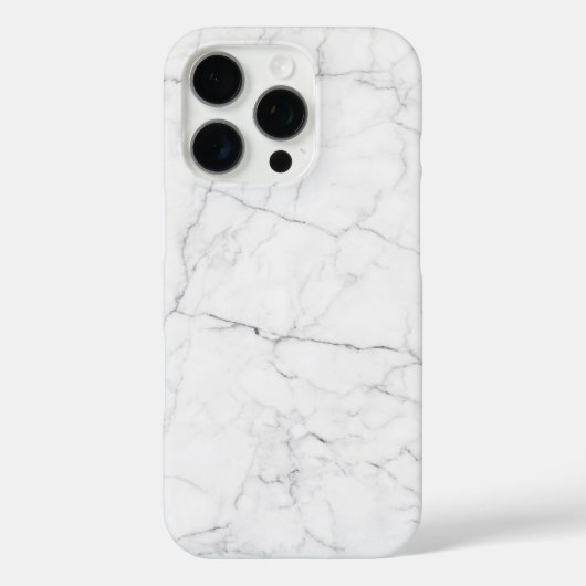 エレガントな白大理石 Case-Mate iPhoneケース (裏面)