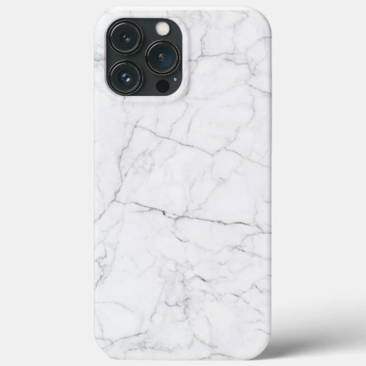 エレガントな白大理石 Case-Mate iPhoneケース (裏面)
