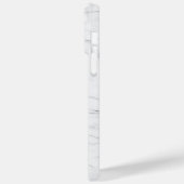 エレガントな白大理石 Case-Mate iPhoneケース (裏面 / 左)