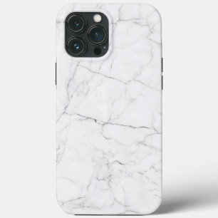 エレガントな白大理石 iPhone 13 PRO MAXケース