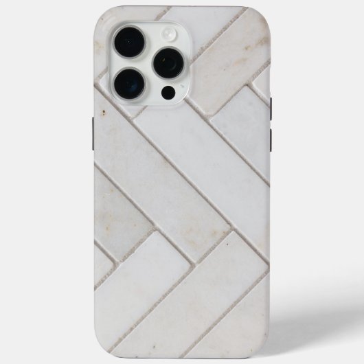 エレガントな白大理石 Case-Mate iPhoneケース (裏面)