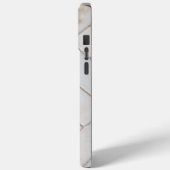 エレガントな白大理石 Case-Mate iPhoneケース (裏面 / 左)