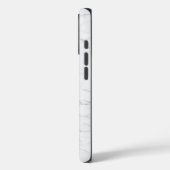 エレガントな白大理石 Case-Mate iPhoneケース (裏面 / 左)