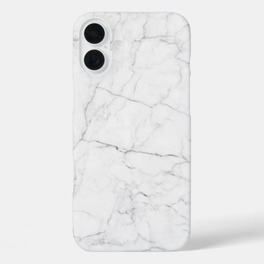 エレガントな白大理石 Case-Mate iPhoneケース (裏面)