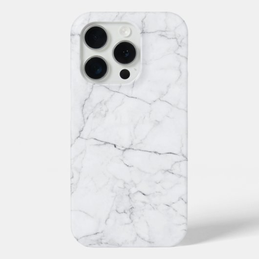 エレガントな白大理石 Case-Mate iPhoneケース (裏面)
