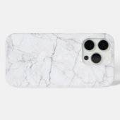 エレガントな白大理石 Case-Mate iPhoneケース (裏面 (横))