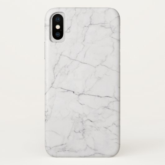 エレガントな白大理石 Case-Mate iPhoneケース (裏面)