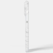 エレガントな白大理石 Case-Mate iPhoneケース (裏面 / 左)