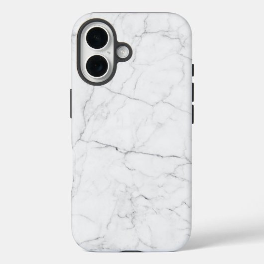 エレガントな白大理石 Case-Mate iPhoneケース (裏面)
