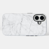 エレガントな白大理石 Case-Mate iPhoneケース (裏面 (横))