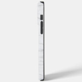 エレガントな白大理石 Case-Mate iPhoneケース (裏面 / 左)