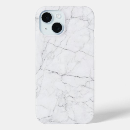 エレガントな白大理石 Case-Mate iPhoneケース (裏面)