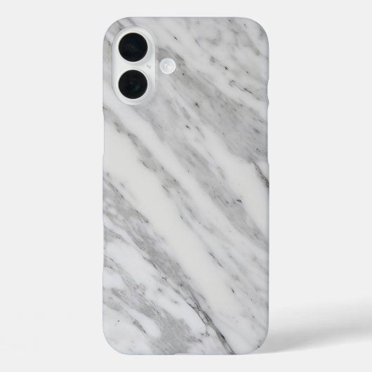 エレガントな白大理石 Case-Mate iPhoneケース (裏面)